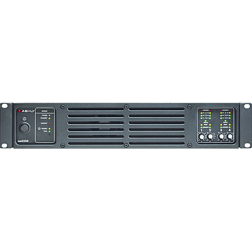 Ashly NE4250.70PE 4-Channel Network Enabled Amplifier 250W @ 70V