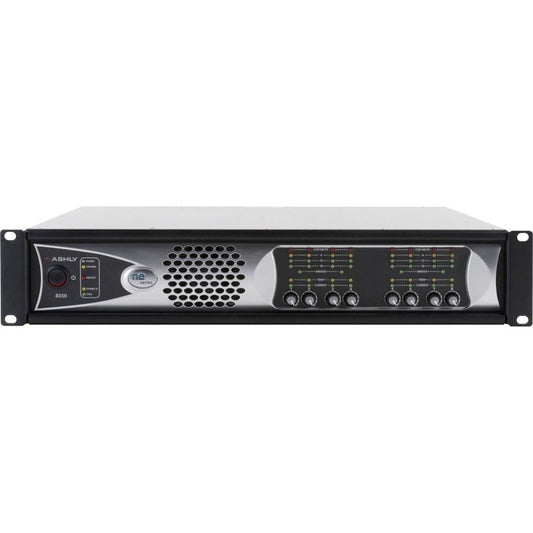 Ashly NE8250.70PEC 8-Channel Network Enabled Power Amplifier with Protea DSP and CNM-2 CobraNet Option Card