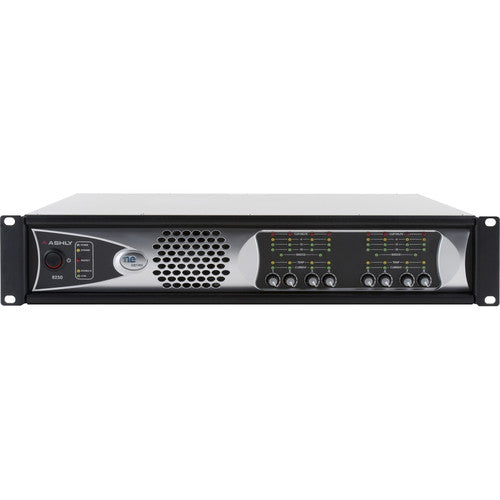 Ashly NE8250BD 8-Channel 2000W Network-Enabled Power Amplifier with OPDAC8 and OPDante Cards (Low-Z) 