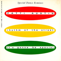 Rectangle Triangle Rhythm Of The Street / It's Gonna Be Special album cover art with vibrant street-inspired design.