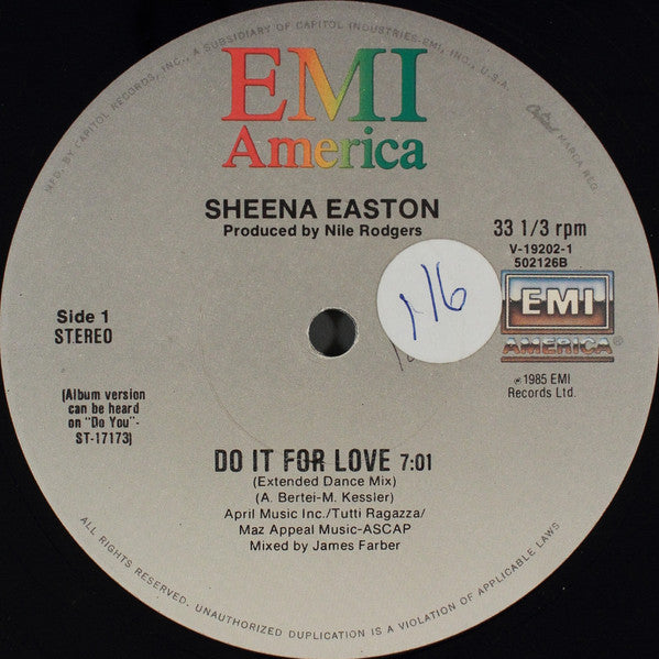 Do It For Love Sheena Easton