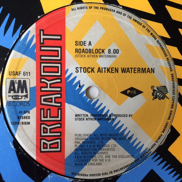 Roadblock Stock, Aitken & Waterman