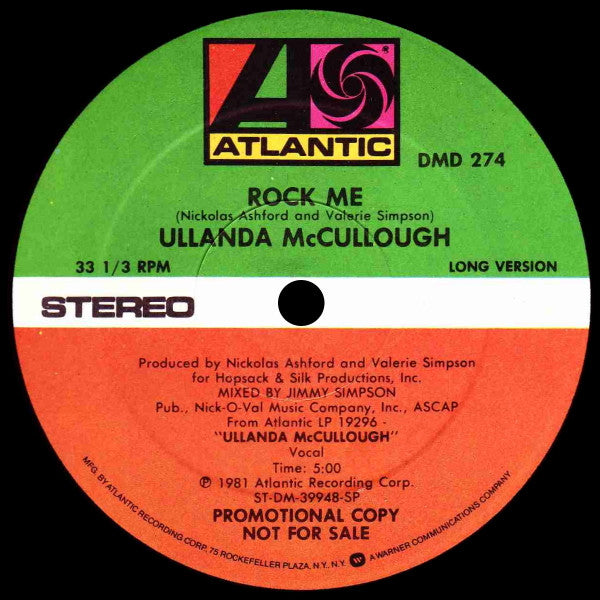Rock Me Ullanda McCullough