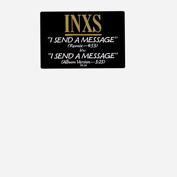 I Send A Message INXS