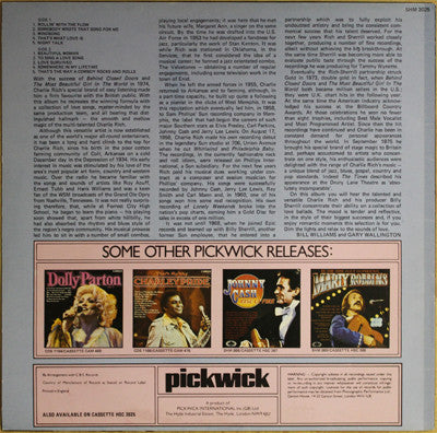 Songs Of Love Charlie Rich