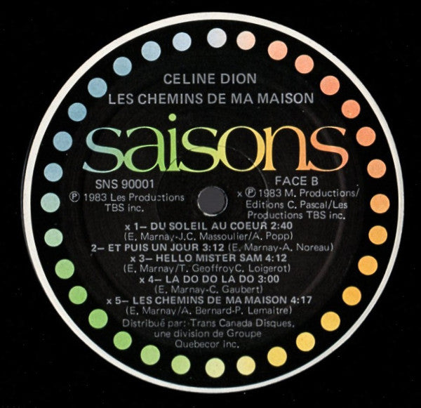 Les Chemins De Ma Maison Céline Dion