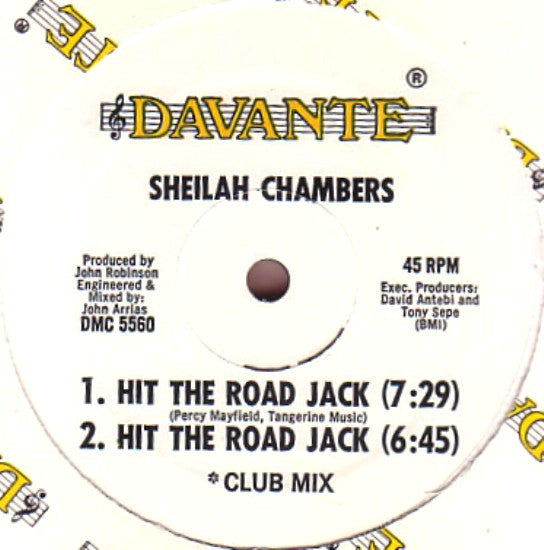 Hit The Road Jack Sheilah Chambers