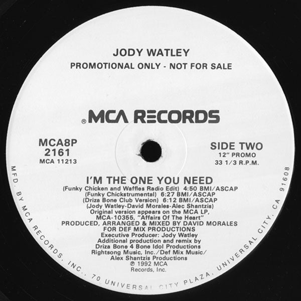 I'm The One You Need Jody Watley