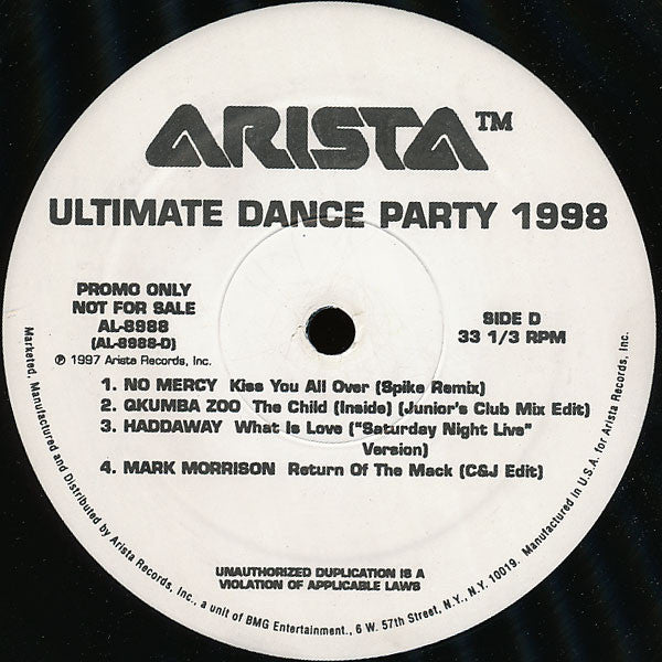 Ultimate Dance Party 1998