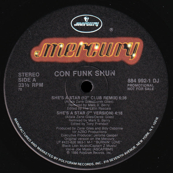 She's A Star Con Funk Shun