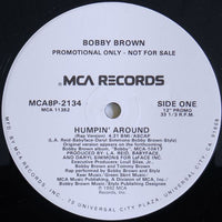 Bobby Brown - Humpin' Around, 12" vinyl, on MCA Records (1992)