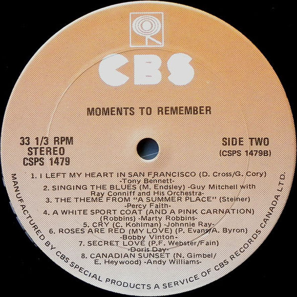 Moments to Remember Various