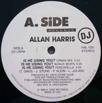 Close-up of the "Is He Using You?" book cover by Rectangle Triangle, showing bold title text on a plain background.