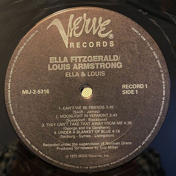 Ella & Louis Ella Fitzgerald,Louis Armstrong