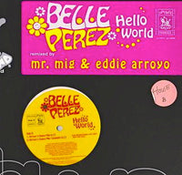 Image of a "Hello World" product by Rectangle Triangle featuring colorful, modern design on a clean background.