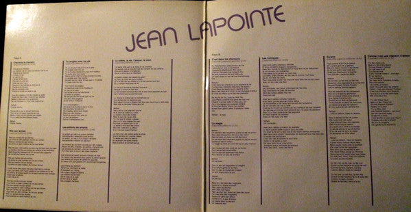 Profil 2 Jean Lapointe