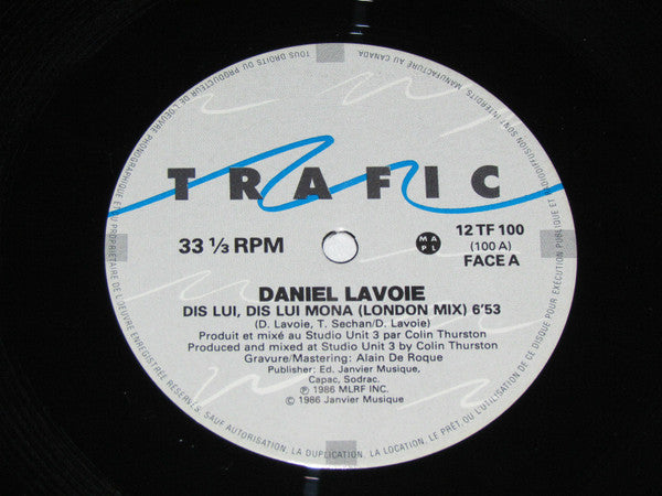 Dis Lui, Dis Lui Mona Daniel Lavoie