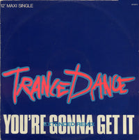 Close-up of a Rectangle Triangle "You're Gonna Get It" graphic T-shirt showing bold text and vibrant design details.