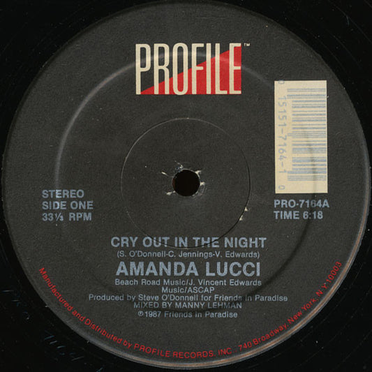 Cry Out In The Night