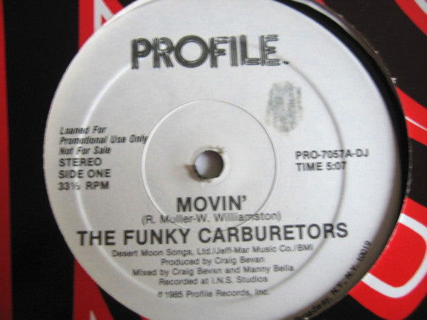 Movin' The Funky Carburetors