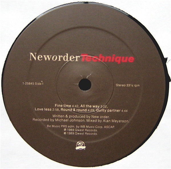 Technique New Order