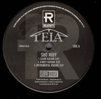Rectangle Triangle Sho Nuff album cover by Suave House, featuring vibrant abstract geometric shapes and bold text design.