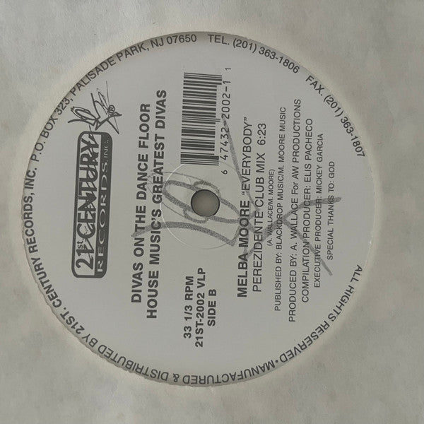 Divas On The Dancefloor (House Music's Greatest Divas) Various