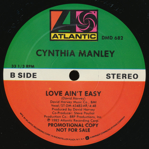 Chain Reaction / Love Ain't Easy 2 Cynthia Manley