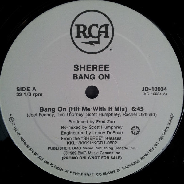 Bang On (Hit Me With It Mix) Sheree Jeacocke