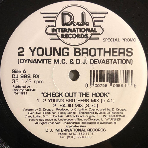 Check Out The Hook / Be My Baby 2 Young Brothers,Nana (5)