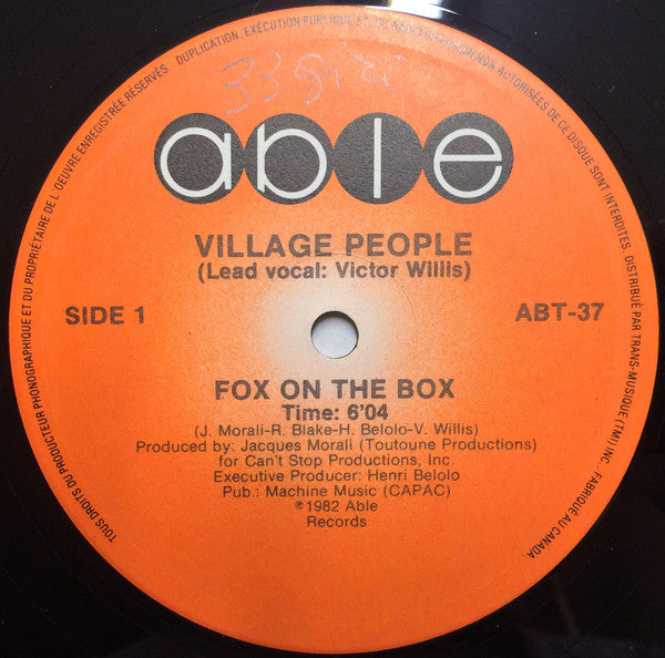 Fox On The Box Village People