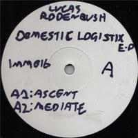 Rectangle Triangle Domestic Logistix EP packaging with product details and barcode on a white background