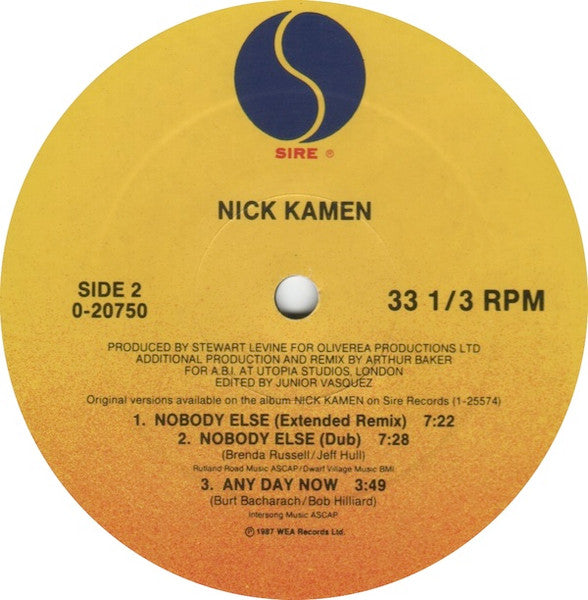 Nobody Else Nick Kamen