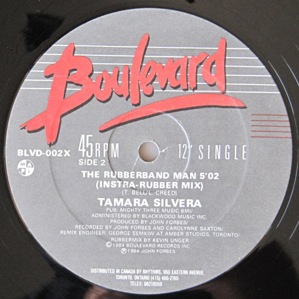 The Rubberband Man Tamara Silvera