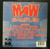 Rectangle Triangle MAW Sampler featuring a variety of fabric swatches in different shapes and colors on a neutral background.