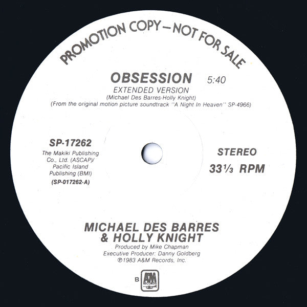 Obsession 2 Michael Des Barres,Holly Knight