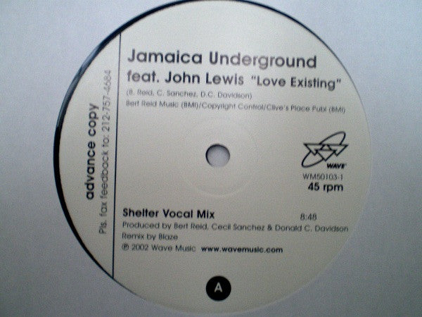 Jamaica Underground - Love Existing (Blaze Remixes)