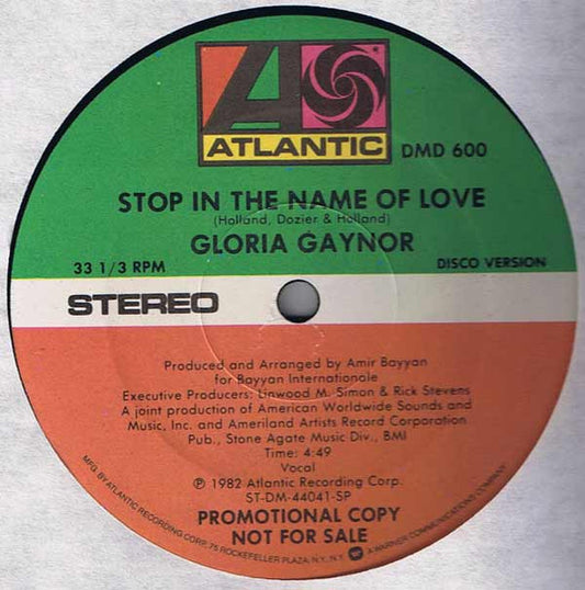 Stop In The Name Of Love