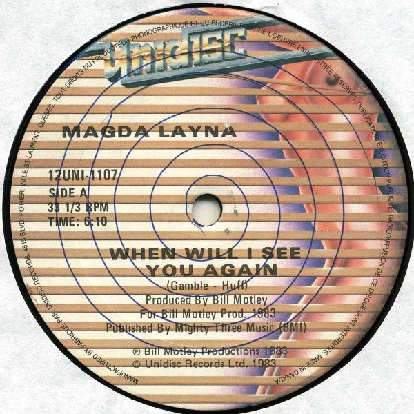 When Will I See You Again Magda Layna