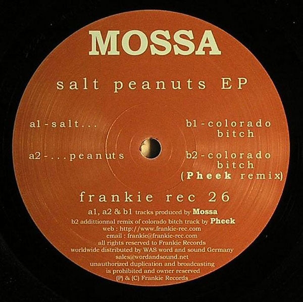Salt Peanuts EP Mossa