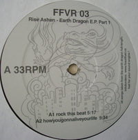 Earth Dragon E.P. Part 1 album cover by Rectangle Triangle featuring abstract dragon artwork and earthy tones.