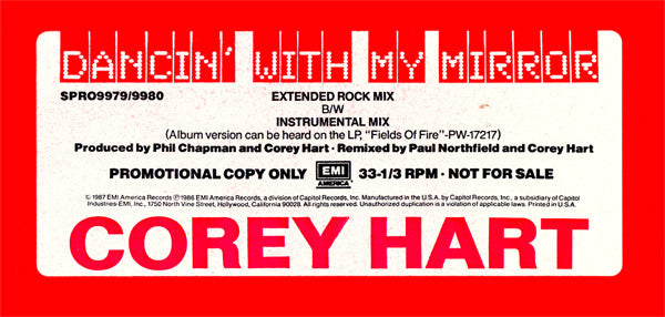 Dancin' With My Mirror Corey Hart