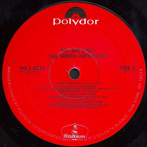 Mr. Big Shot The Simon Orchestra