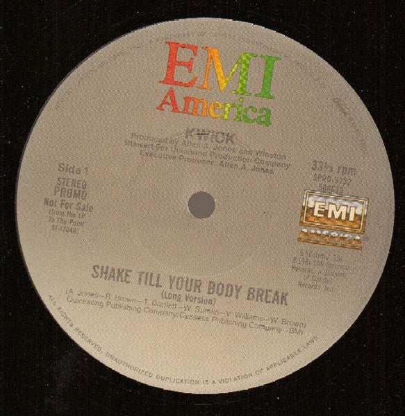 Shake Till Your Body Break Kwick