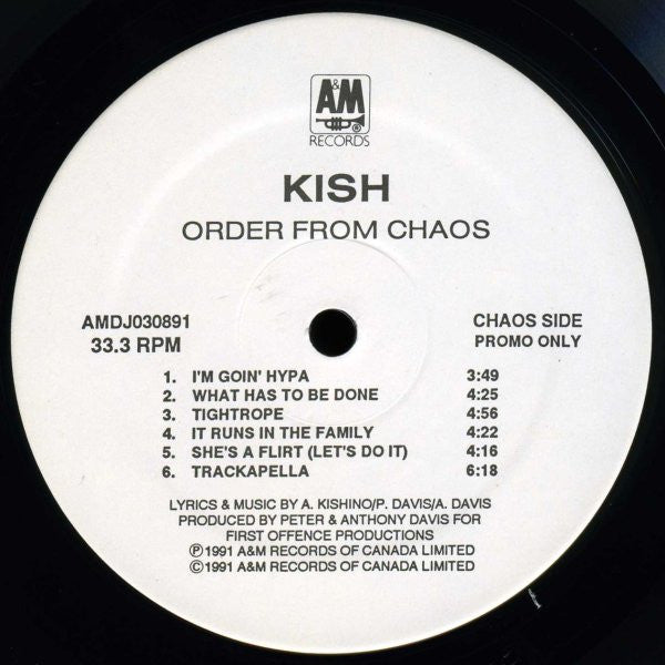 Order From Chaos Kish