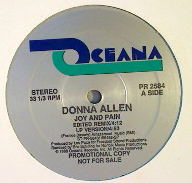 Joy And Pain Donna Allen