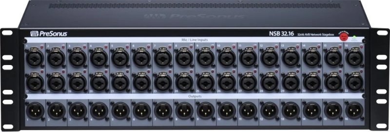 PreSonus 32-Channel AVB Networked Stage Box For StudioLive