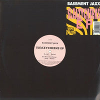 Rectangle Triangle Sleazycheeks EP album cover featuring abstract geometric shapes with bold colors and modern design.
