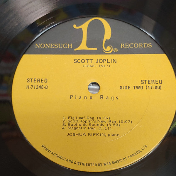 Piano Rags By Scott Joplin: Volumes I & II Scott Joplin,Joshua Rifkin