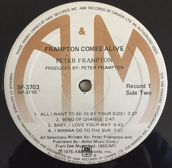 Frampton Comes Alive! Peter Frampton